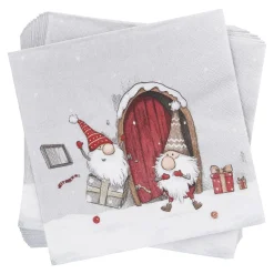 Sale Serviette Wichtel/Wichtel, 20 Stück Weihnachtsdeko|Weihnachten