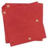 Servietten Xmas/Prägung, Rot, 20 Stück Weihnachtsdeko|Weihnachten