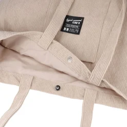 Discount Shopper Cord, Beige Fashion
