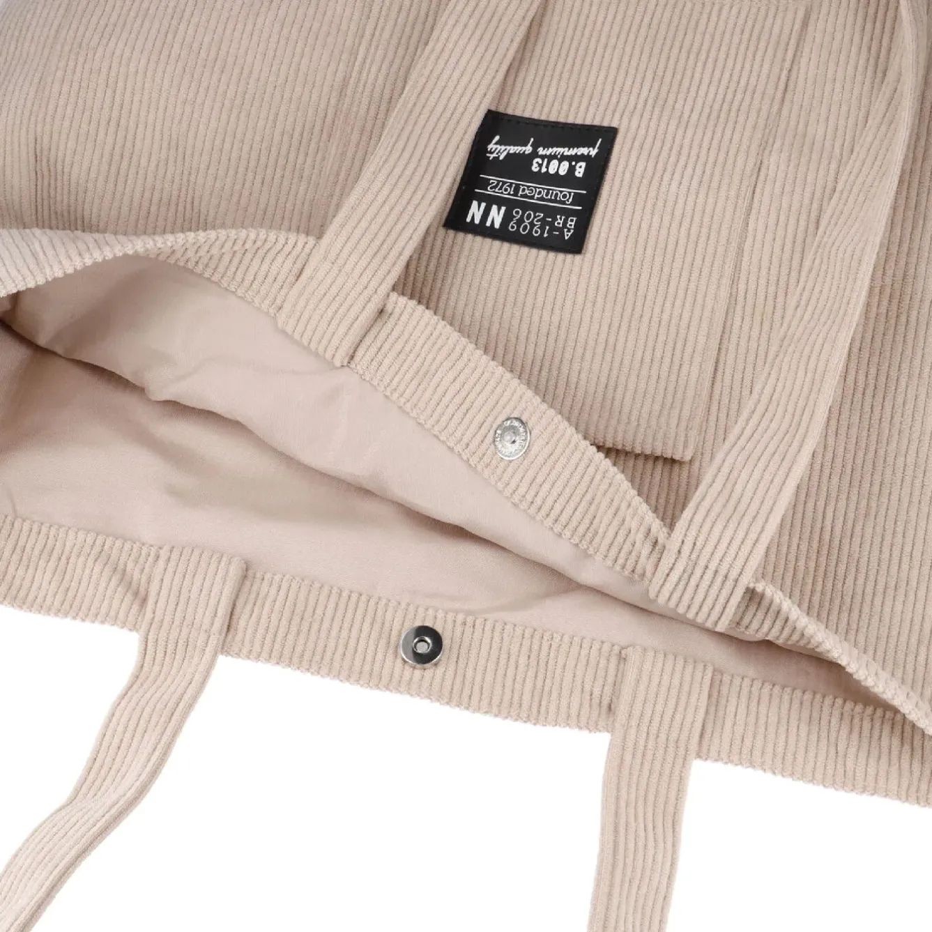 Discount Shopper Cord, Beige Fashion