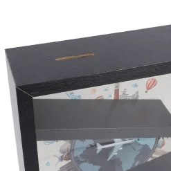Discount Spardose Rahmen/Reise, Schwarz, 20 X 25 Cm Bilderrahmen|Deko-Objekte