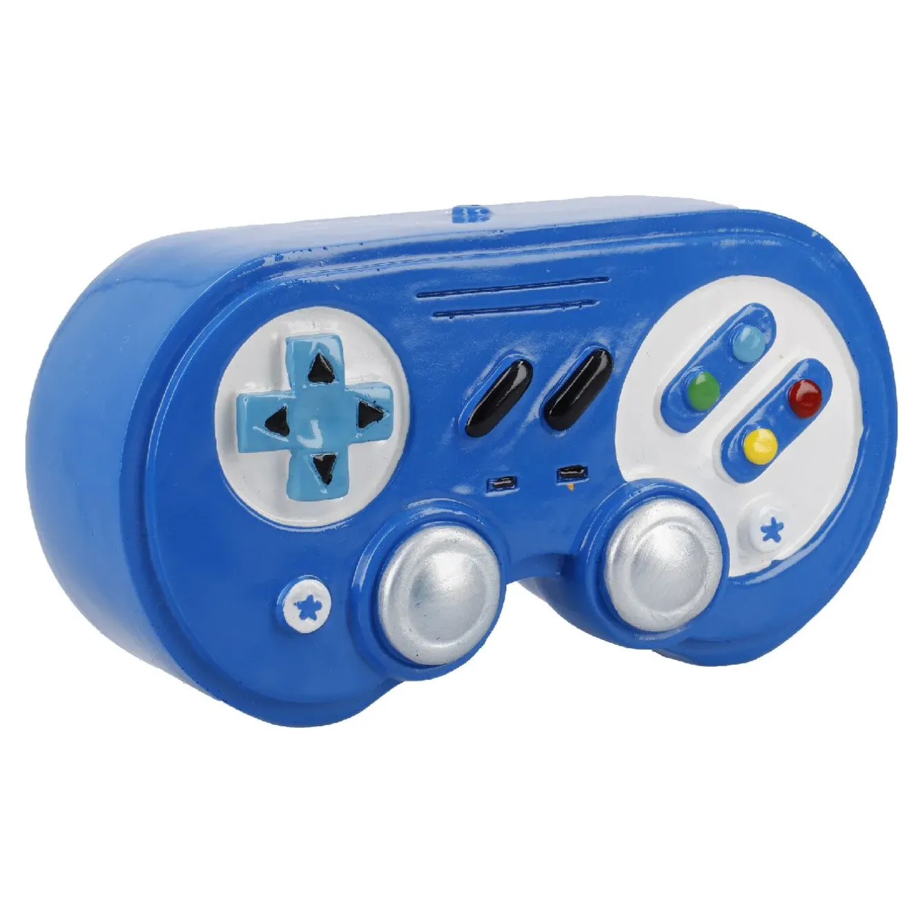 Spardose Retro, Cotroller/blau Geschenkideen|Deko-Objekte