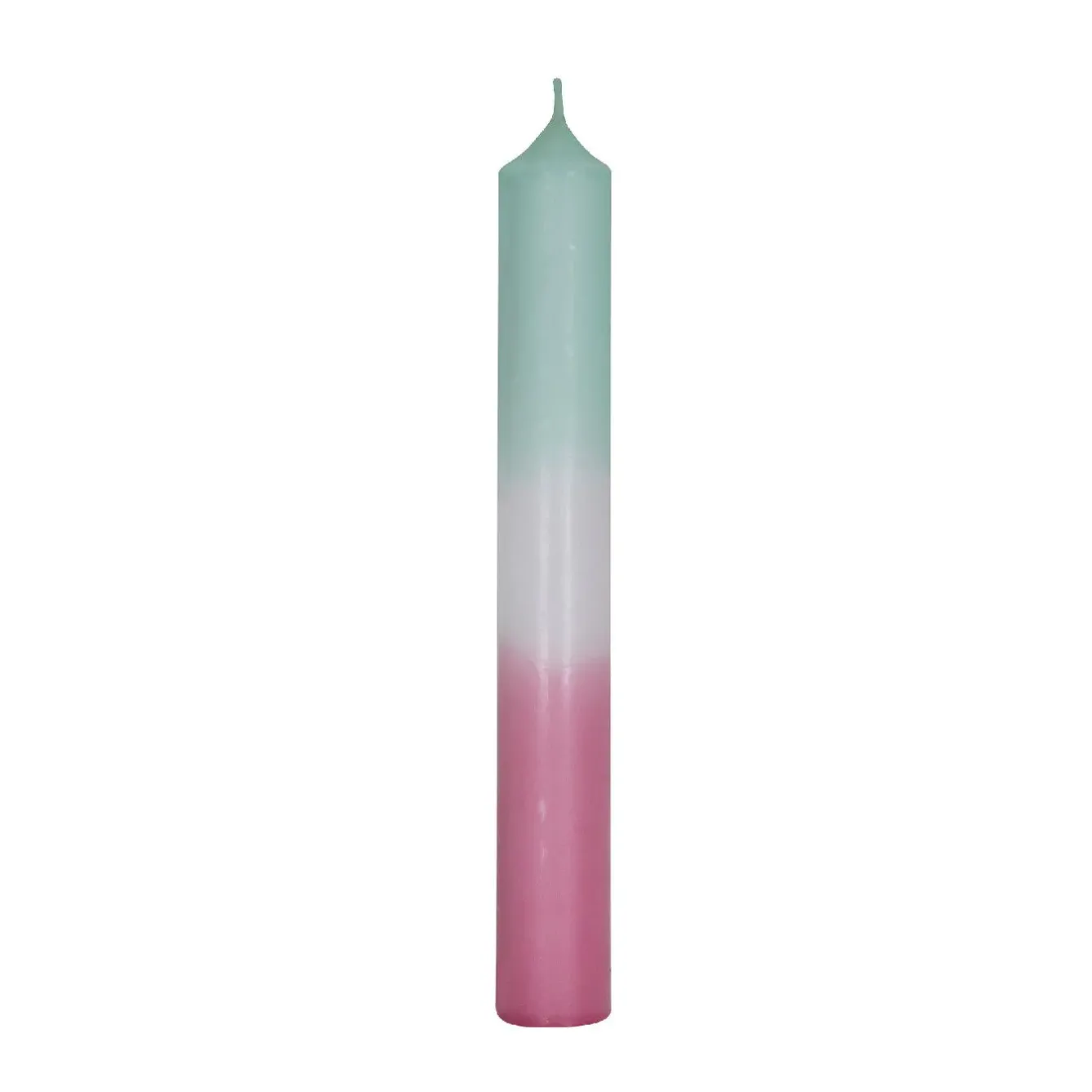 Clearance Stabkerze Dip-Dye, Mint/altrosa, 18 Cm Kerzen & Kerzenständer|Adventskränze & Zubehör