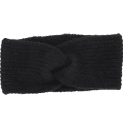 Clearance Stirnband Melange Mit Knoten, Schwarz Fashion