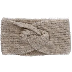 Sale Stirnband Melange Mit Knoten, Beige Shop The Geschenk|Fashion