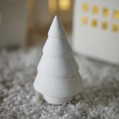 Online Tanne Stufen, Weiß/breit, 8 Cm Shop The Look Xmas|Weihnachtsdeko