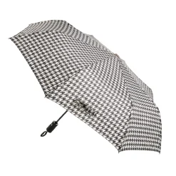 Hot Taschenschirm Hahnentritt Reisen|Outdoor & Garten