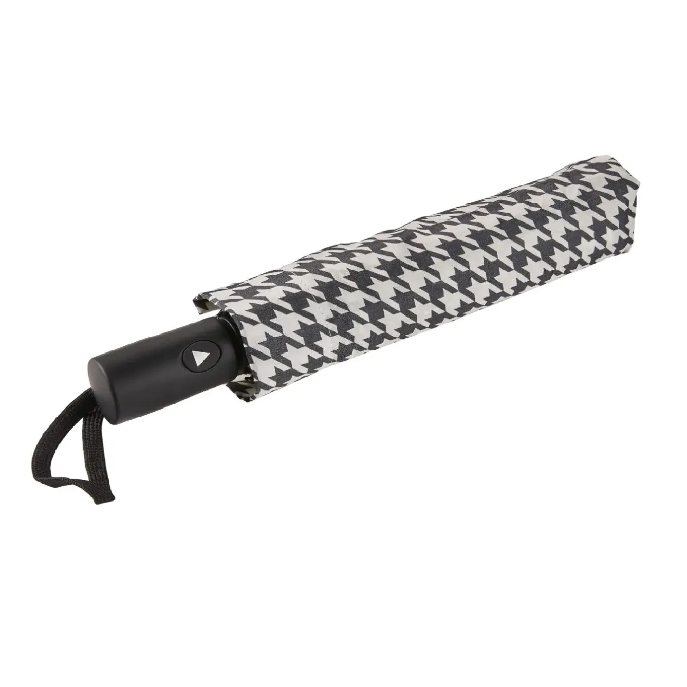 Hot Taschenschirm Hahnentritt Reisen|Outdoor & Garten