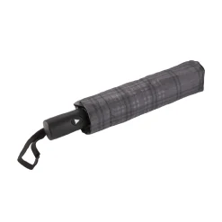 Discount Taschenschirm Karo, Grau Reisen|Outdoor & Garten