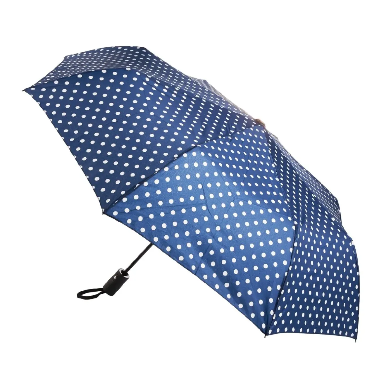 Sale Taschenschirm Punkte, Blau/weiß Shop The Geschenk|Reisen