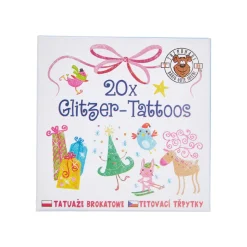 Hot Tattoos Freunde/Glitzer, 20 Stück Geschenkideen|Weihnachtsgeschenke