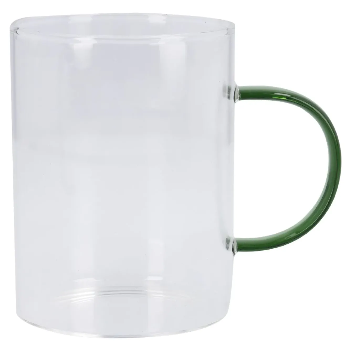 Hot Teeglas Boro, Farbhenkel/grün, 400 Ml Küche