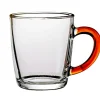Discount Teeglas Mit Farbhenkel, Orange, 340 Ml Küche