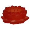 Clearance Teelichthalter Lotus, Orange, 9 X 4.3 Cm Windlichter & Laternen|Kerzen & Kerzenständer