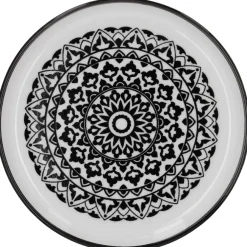 Teller China, Orient, Schw/wss, 16.5 Cm Küche