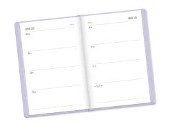 Sale Terminplaner Lederlook, 2025, Flieder Kalender & Planer|Weihnachtsgeschenke