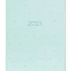 Terminplaner Lederlook, 2025, Mint Kalender & Planer|Weihnachtsgeschenke