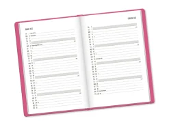 Terminplaner Lederlook, 2025, Pink Kalender & Planer|Weihnachtsgeschenke