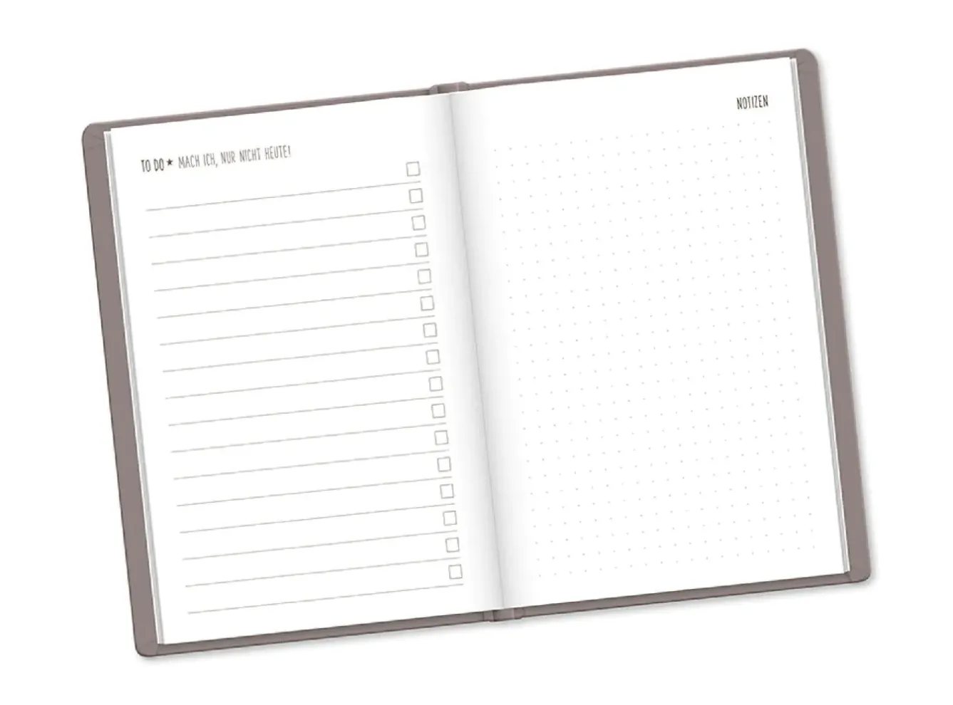 Online Terminplaner Lederlook, 2025, Taupe Kalender & Planer|Weihnachtsgeschenke