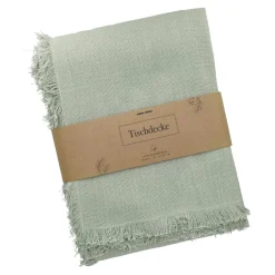 Sale Tischdecke Fransen, Grün, 140 X 200 Cm Geschenkideen|Küche