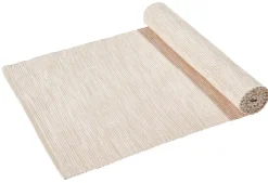 Best Tischläufer Anthea, Beige/weiß Tischdeko