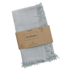 Outlet Tischläufer Fransen, Blau, 40 X 150 Cm Küche|Tischdeko