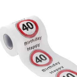 Outlet Toilettenpapier Birthday, 40 Jahre, 24 Meter Geburtstag|Geschenkideen
