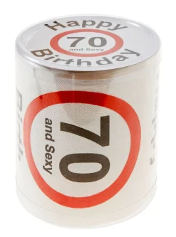 Outlet Toilettenpapier Birthday, 70 Jahre, 24 Meter Geburtstag