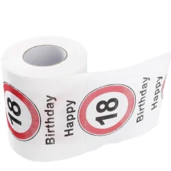 Hot Toilettenpapier Birthday, 18 Jahre, 24 Meter Geburtstag|Geschenkideen