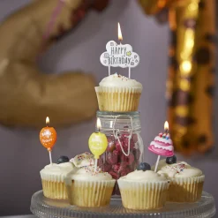 Best Tortenkerze Geburtstag, Ballons/Torten Geburtstag
