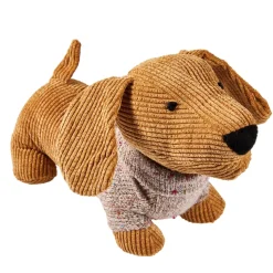 Outlet Türstopper Hund, Braun Figuren