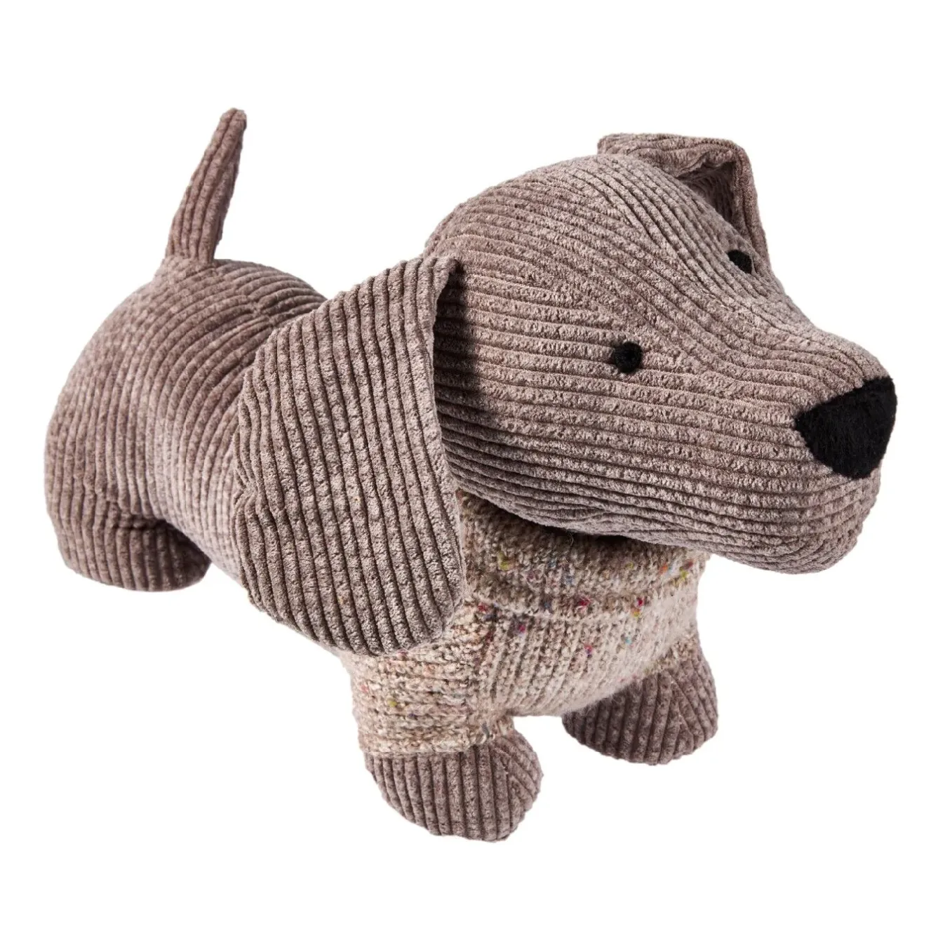 Hot Türstopper Hund, Grau Figuren