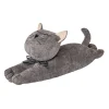 Clearance Türstopper Katze, Liegend/dunkelgrau, 38 Cm Deko-Objekte