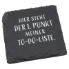 Hot Untersetzer Schiefer, To Do Liste, 9.5 Cm Küche|Tischdeko