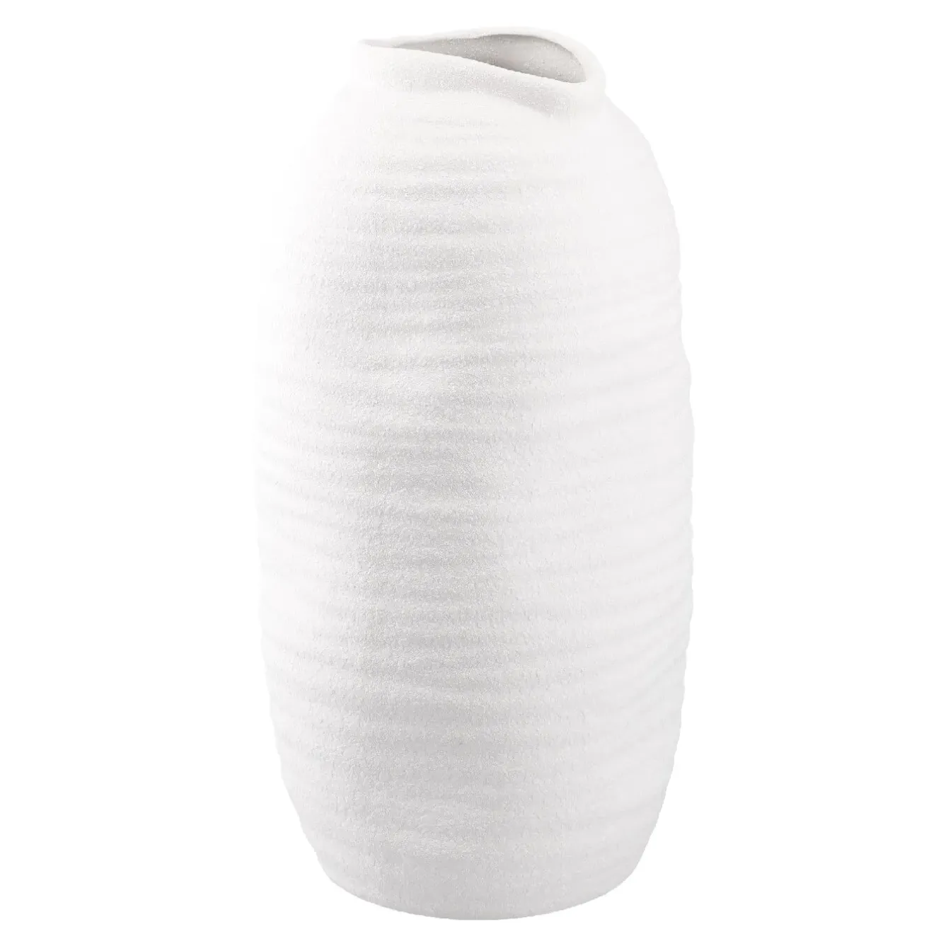 Clearance Vase Struktur, Weiß, 27 Cm Vasen & Kunstblumen|Frühlingsdeko