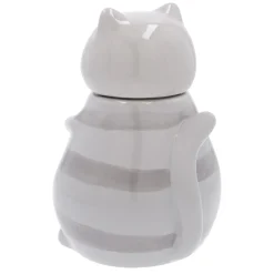 New Vorratsdose Katze, Grau, 20 Cm Tierfreunde|Küche