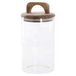 Vorratsglas Mit Holzdeckel, 1000 Ml Salty- Und Candybar|Organisation