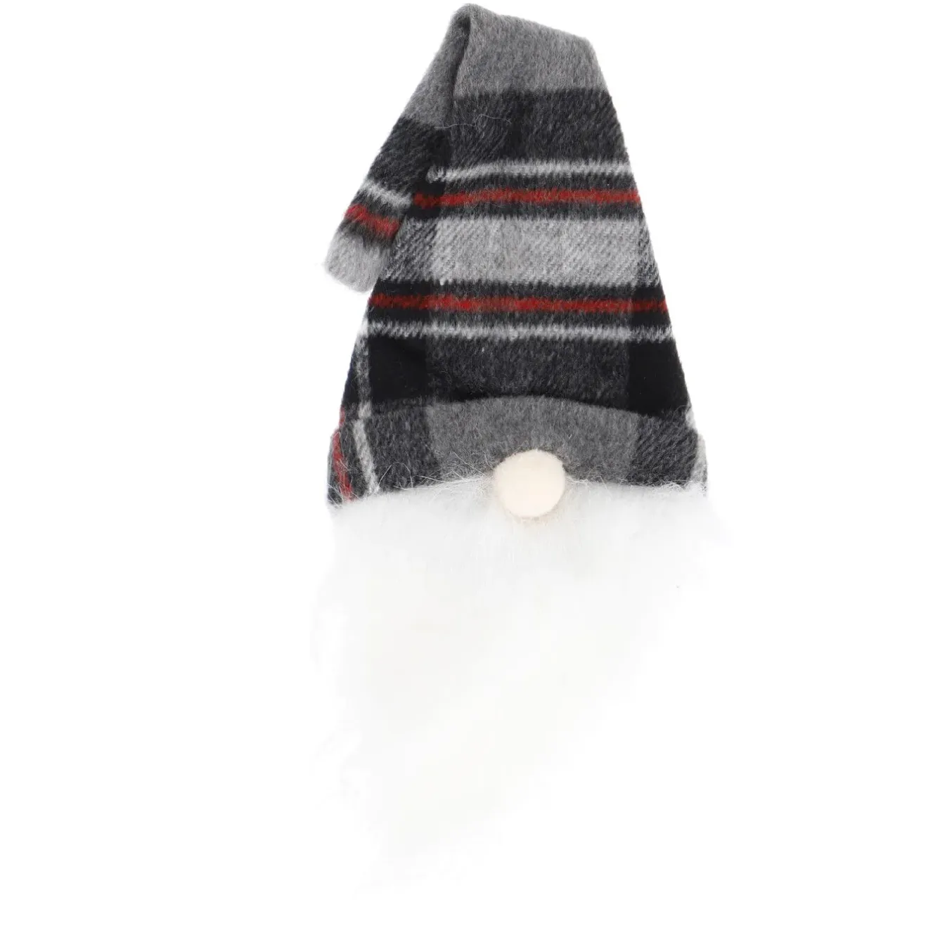 Discount Weinflaschen-Hut Wichtel, Karo Rot/weiß/grau Küche|Weihnachtsgeschenke