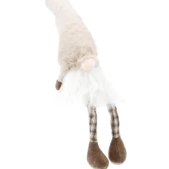 Wichtel Beigefell, 50 Cm Weihnachtsdeko