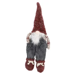 New Wichtel Hosentaschen/Schleife, Rot, 38 Cm Geschenkverpackungen|Weihnachtsdeko
