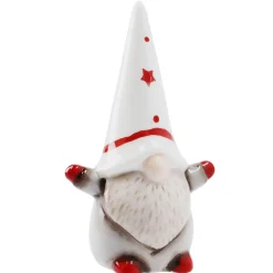 Hot Wichtel Mit Arme, Weiß, 12 Cm Figuren|Weihnachtsdeko