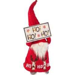 Sale Wichtel Mit LED-Schild, Hohoho, 60 Cm Geschenkideen|Figuren