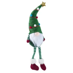 Clearance Wichtel Mit Pompom, Grün, 55 Cm Weihnachtsdeko
