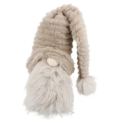 Outlet Wichtelkopf Mit Bart, Beige, 57 Cm Weihnachtsdeko|Weihnachten