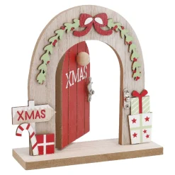 Sale Wichteltür Bogen, XMAS, 16 Cm Deko-Objekte|Weihnachtstraditionen