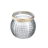 Hot Windlicht Saira, Metallrand, Klar/Karo, 5 Cm Standesamt- Und Traudeko|Tischdeko Hochzeit