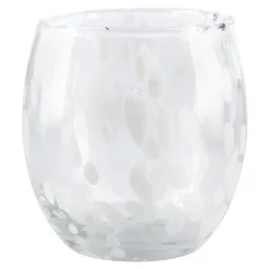 Outlet Windlicht Tupfen, Bauchig/weiß, 12 Cm Windlichter & Laternen|Kerzen & Kerzenständer