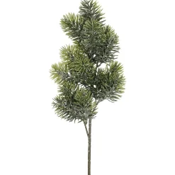 Zweig Tanne/Frost, Grün/weiß, 45 Cm Vasen & Kunstblumen|Adventskränze & Zubehör